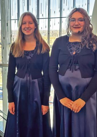 Cordell vocal students perform in All-State Honor Choir