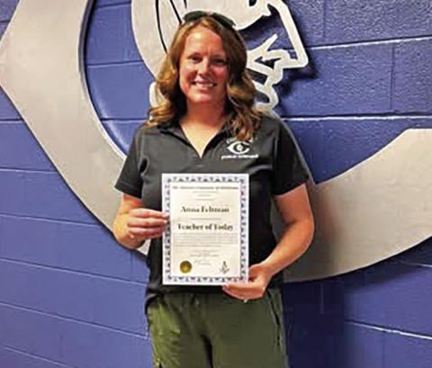 Cordell Masons honor outstanding students and educators
