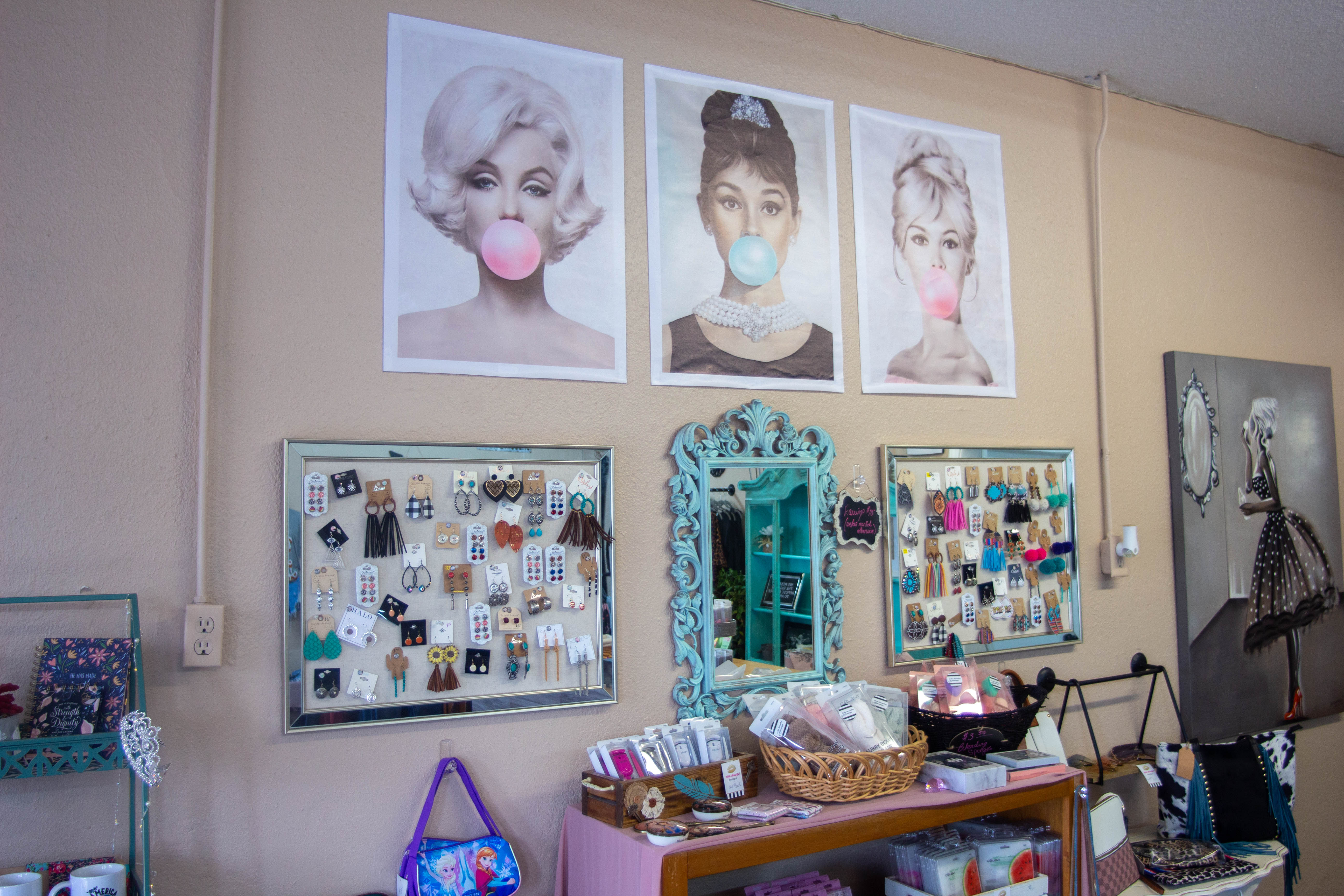 Clothing items and accessories available at Hello Beautiful. PHOTO BY HECTOR LUCAS
