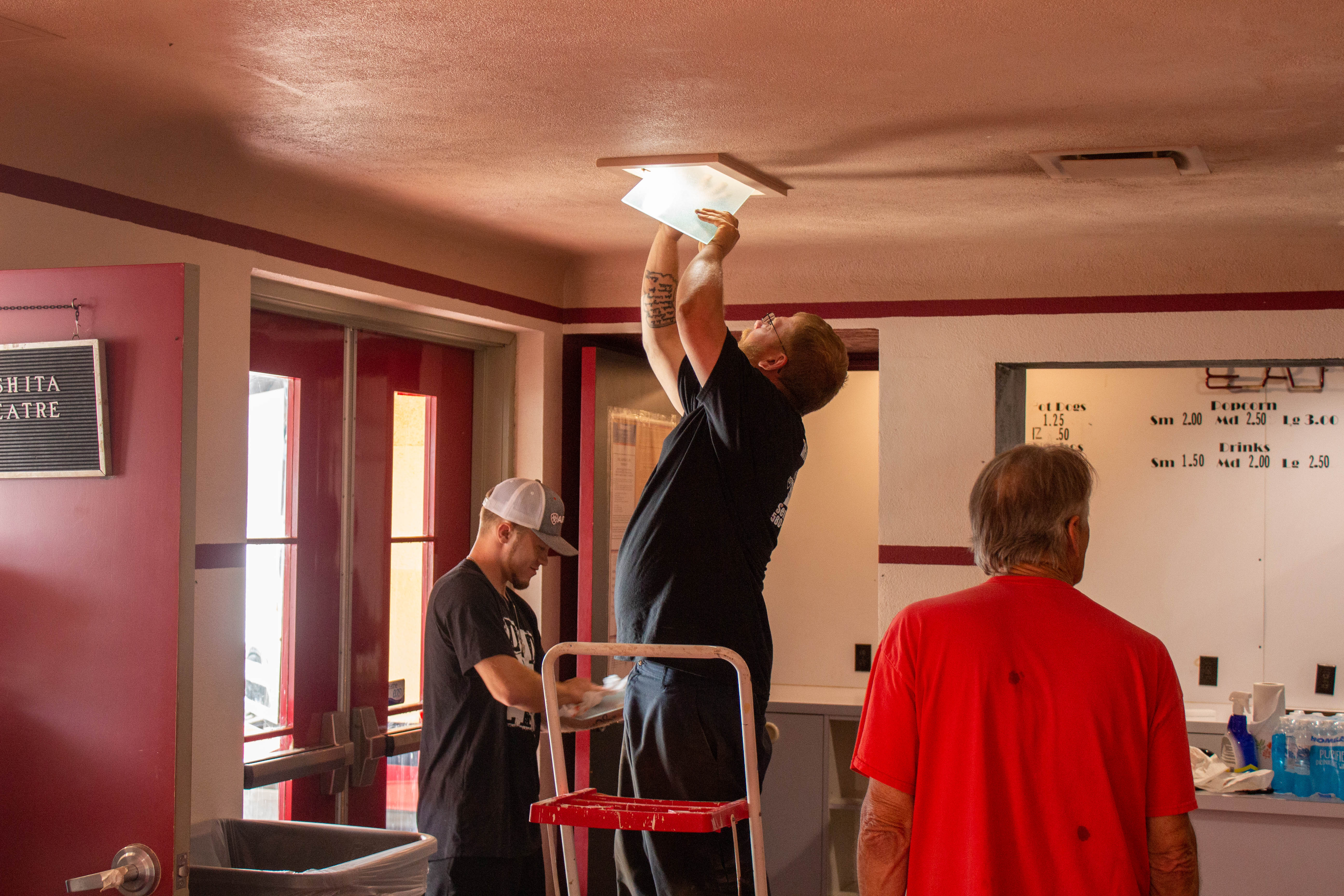 As part of their treatment, participants partake in volunteer projects around the county. 