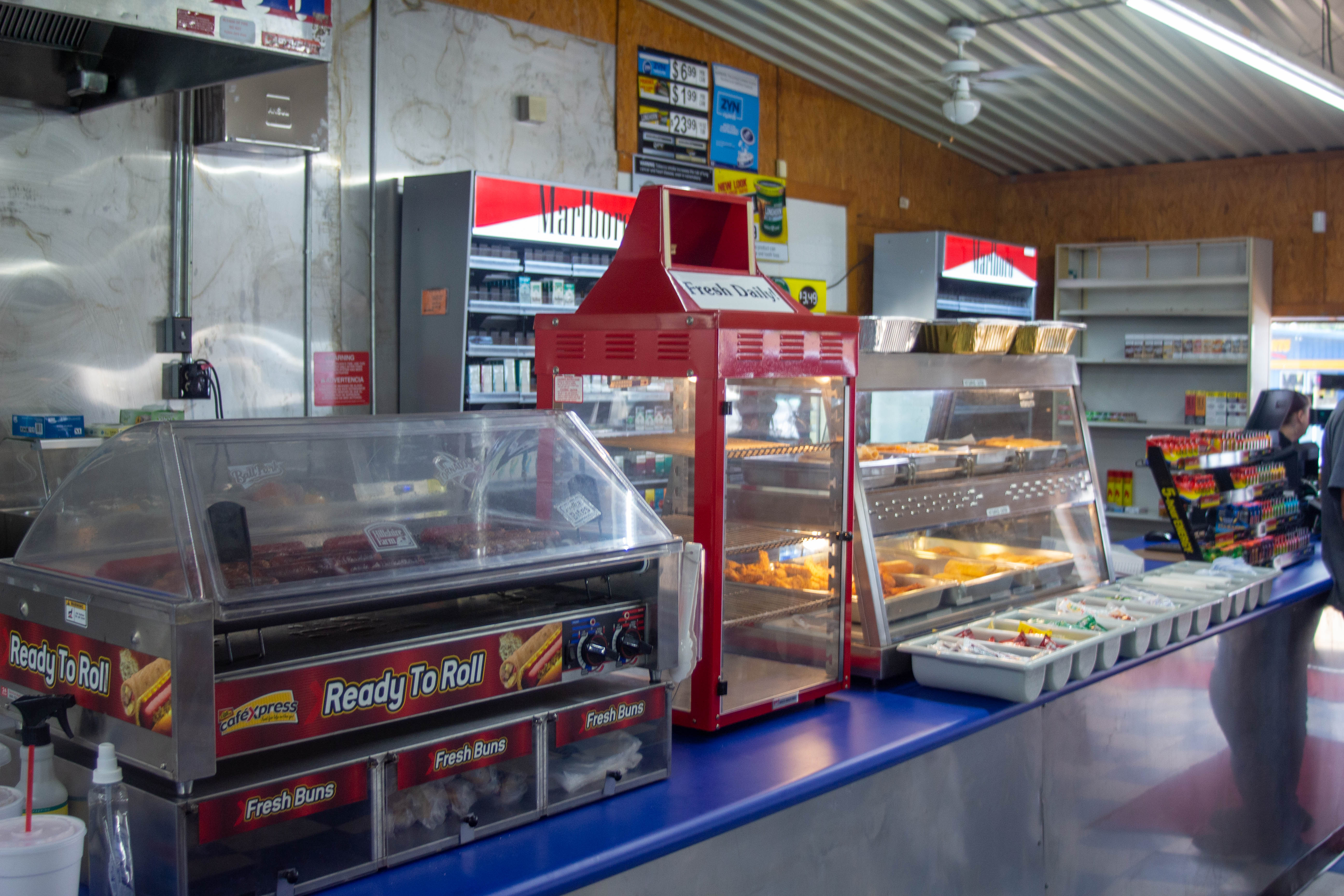 Ready-to-eat food will be available at the Cordell Plaza from their hot box. PHOTO BY HECTOR LUCAS