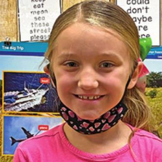 HARPER RHEAUME:  I would show someone I love them by showing kindness and sharing my toys.