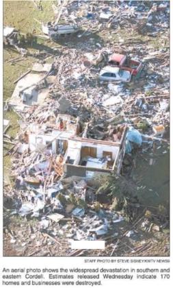 CORDELL TORNADO: 25 YEARS