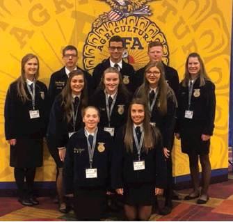 Cordell Chapter Attends National FFA Convention