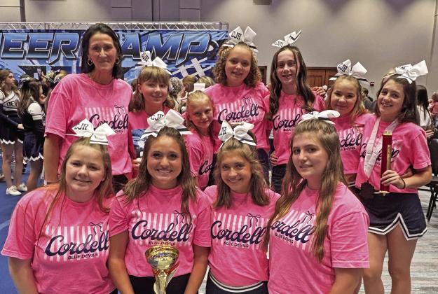 Cordell cheer squads announced for upcoming year