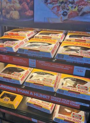 Hot and ready pizza gets you out the door fast at Kwik N Eze
