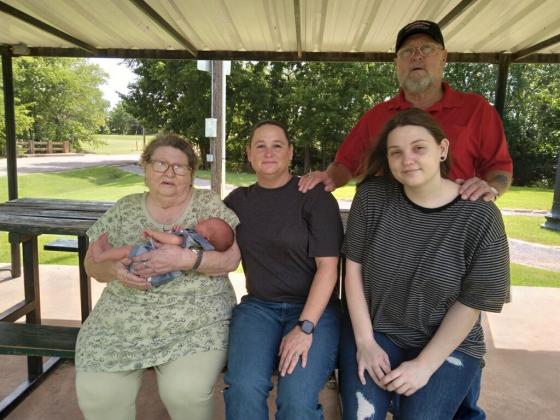 Five generations of family