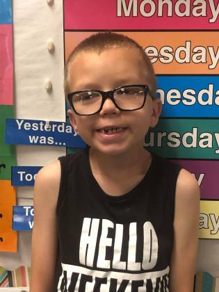 “School has been fun! The best part is going outside.”