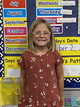 “Umm, Good, because I got to see [Mrs. Griffith] and my friends. I like calendar, math, and everything we do.”