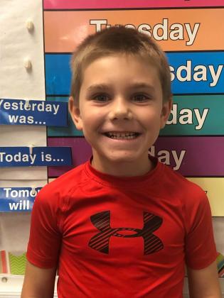 “School has been fun! The best part is going outside.”
