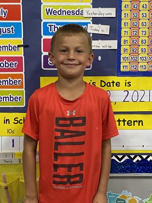 “Good… because I get to do math and getting to go to the library.”