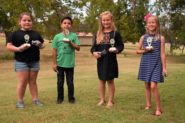 Oustanding  Cloverbuds:  Cambree  Moore,  Cordell;  Abel  Ledesma,  Cordell;  Waverly Schneberger, Burns Flat-Dill City; and Kendallyn Gossen, Cordell