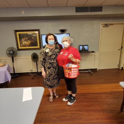 Cordell Nursing &amp; Rehabilitation names Employee of the Month Cindy Rumsey