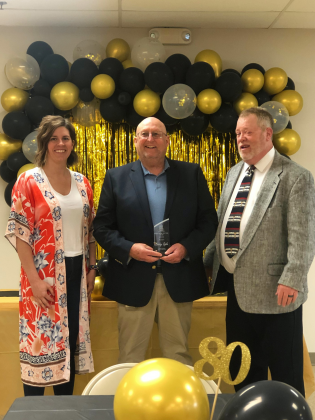 Cordell School’s Bob Ogle was named Educator of the Year after more than thirty years in the teaching field