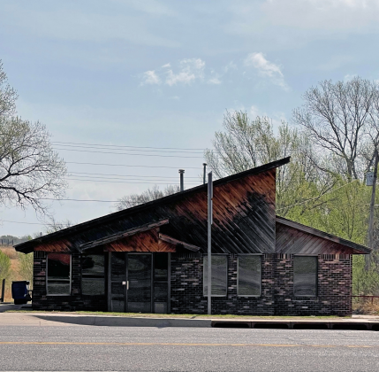 The future home of Harper Veterinary Services, formerly Dr. Tsai’s medical office, is currently under extensive renovation. Photo by Brooklynn Peek