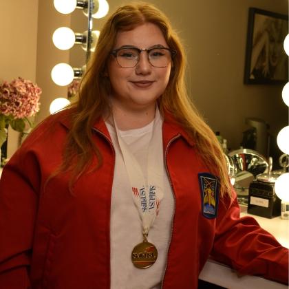 Cassandra (Casey) Parker is proving that her talent and skill in the cosmetology field are going to take her big places. Contributed photos.