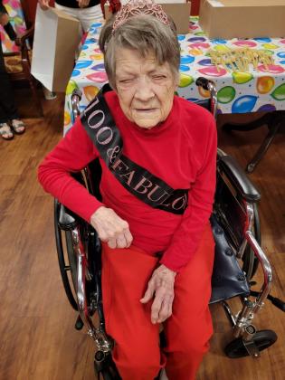 Dorothy Mosier is 100 and FABULOUS!