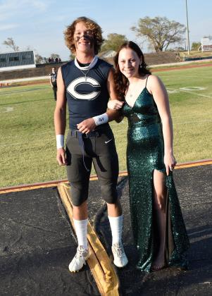 Tristen Reimer escorted by JD Maddox