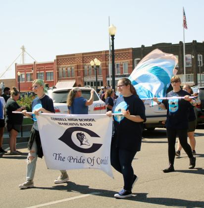 The Pride of Cordell Marching Band
