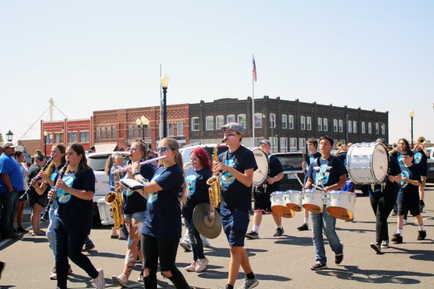 The Pride of Cordell Marching Band