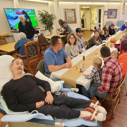 Cordell Nursing and Rehab staff host Thanksgiving Dinner