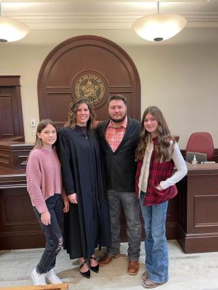 Brooke Gatlin sworn in as Associate District Judge