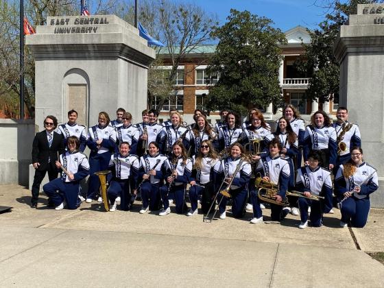 The Pride of Cordell High School Band