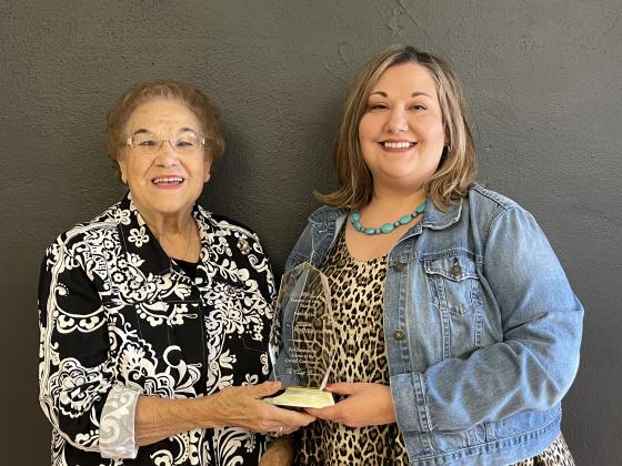Zetta Penner, Person of the Year and Heather Flores, Beacon Editor