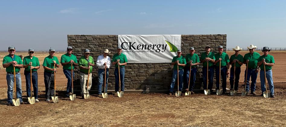 (L-R) CKenergy Board of Directors Mark Slemp, Robert Travis, John Schaufele, Tony Setzer, Walter Hrbacek, John Garland (Attorney), Clint Pack (CEO), Board of Directors Steve Sweeney, Jack Sawatzky, Fred Reuter, Greg Little, Don Payne, Gary Brewster, and Scott Klingman