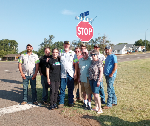 City of Cordell honors longtime employee with street naming
