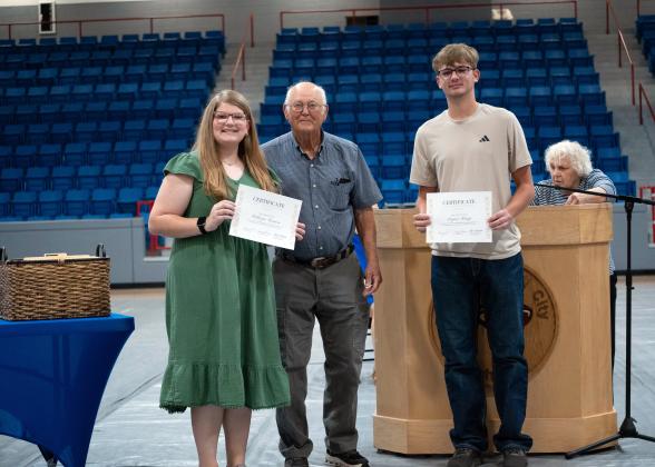 Photo L-R: Kathryn Sirmon, Jimmy Piercey, Logan Kemp (contributed photo)