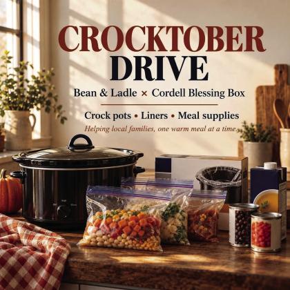 Bean &amp; Ladle, Cordell Blessing Box launch ‘Crocktober’ drive