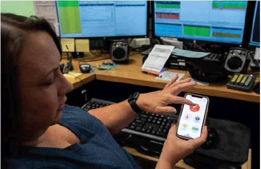 Susanna Bishop, communications director in the Norman dispatch center, said one report came via the app during the 2018-19 school year. The app was rolled out late in the year but a teacher used it to report a medical emergency at Jackson Elementary School, where a student had a seizure. Whitney Bryen | Oklahoma Watch
