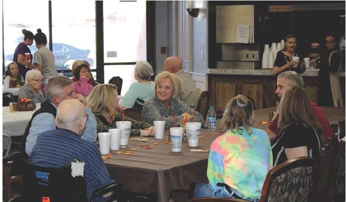 Christian Home Hosts Thanksgiving Dinner