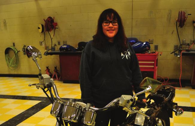 WTC Breaking Traditions award nominee Ambria Clanahan. Photo courtesy of Sarah Hirschman.