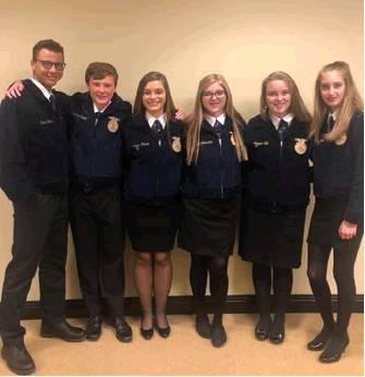 Cordell FFA Teams Compete In Cermonial, Shooting Competitions