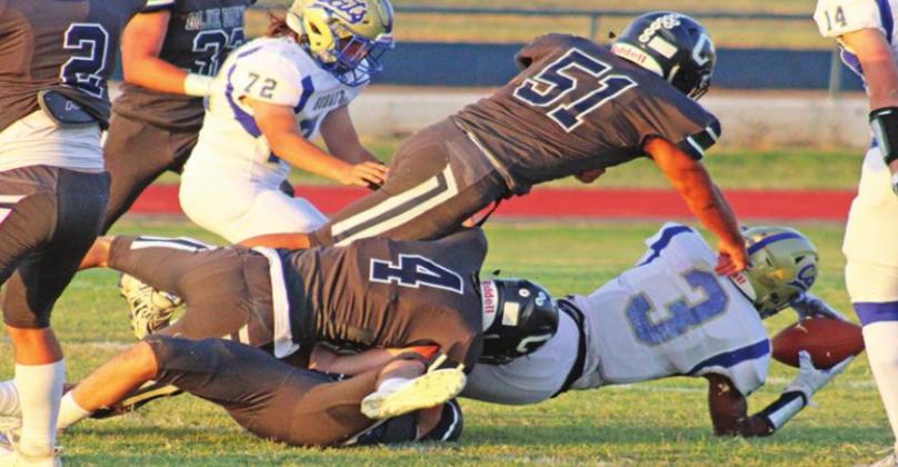 Cordell Blue Devils come up short against Hobart Bearcats