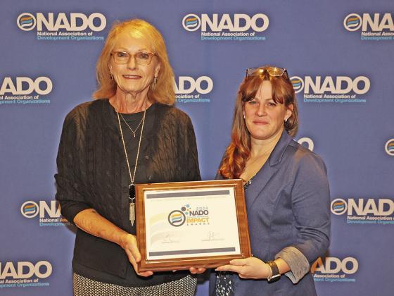 SW Oklahoma Organizations Receive National Association of Development Organizations 2024 Impact Award