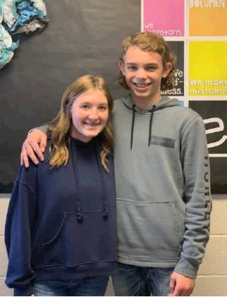 Cordell Announces Students Of The Nine Weeks