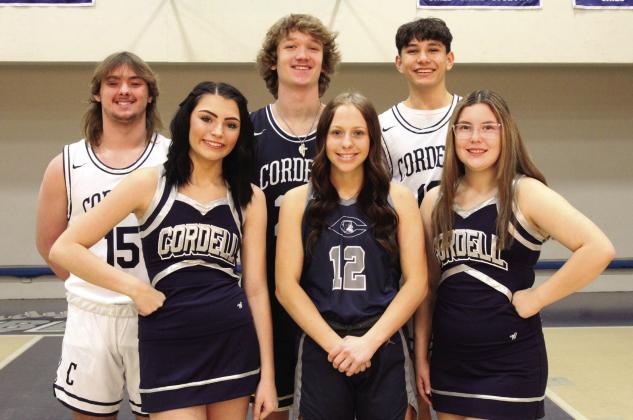 Basketball Homecoming Court. Photo by Amanda Odom