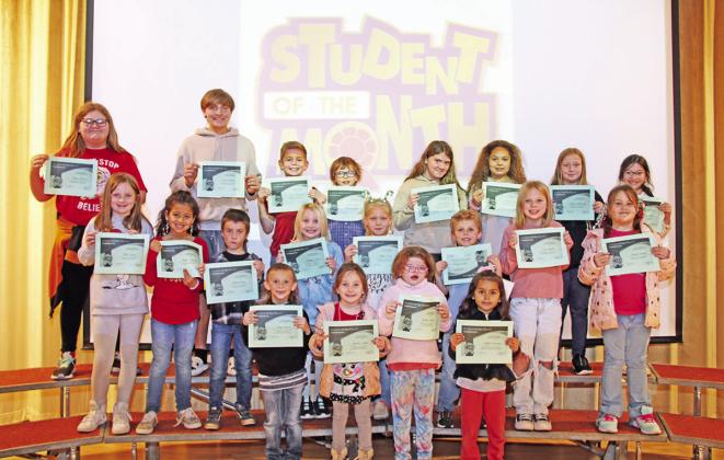 STUDENTS OF THE MONTH