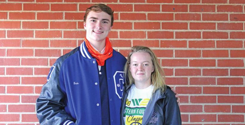 12th GRADE: Bode Gallagher and Andrea Palmer