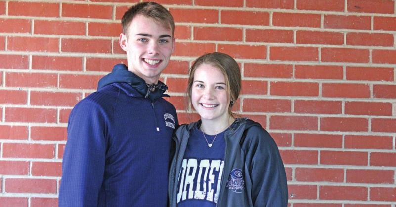 11th GRADE: Cade Walker and Renee Javorsky