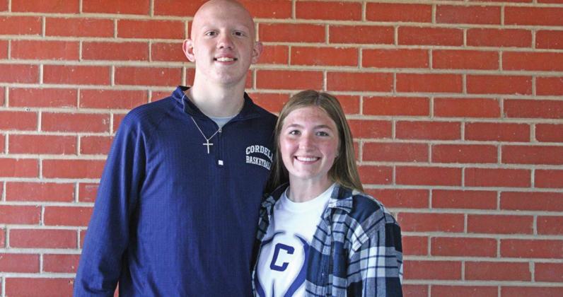 9th GRADE: Danny Corbin and Carlie Banks