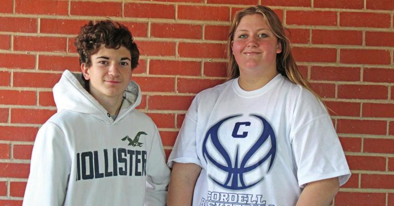 8th GRADE: Cade Boecker and Rylie Long