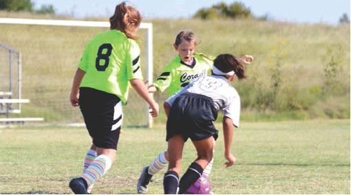 Recreational Soccer Teams Compete In Clinton Festival