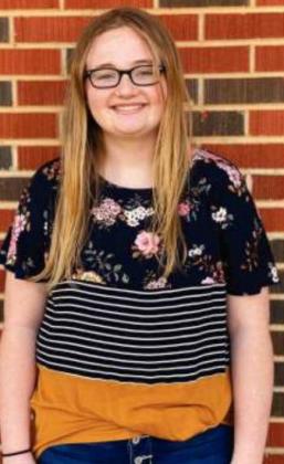 Jaicee Drinnon has been named to the Canute Public Schools Wall of Fame.