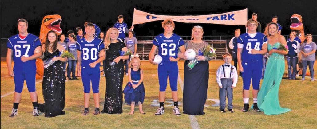Blake Brewer of Clinton, Kaysa Carpenter of Corn, River Lewis of Weatherford, Audra &amp;amp; Scarlett Fowble of Thomas, King Andrew Koscheski of Clinton, Queen Kennedy Listak of Clinton, Liam Schmidt of Corn, Cooper Brittain of Elk City, and McKinsi Grube of Foss