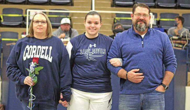 Lacey Burch, daughter of Kim Batt and Tad Boone