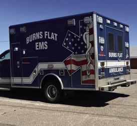 Burns Flat Emergency Medical Services ceases ope